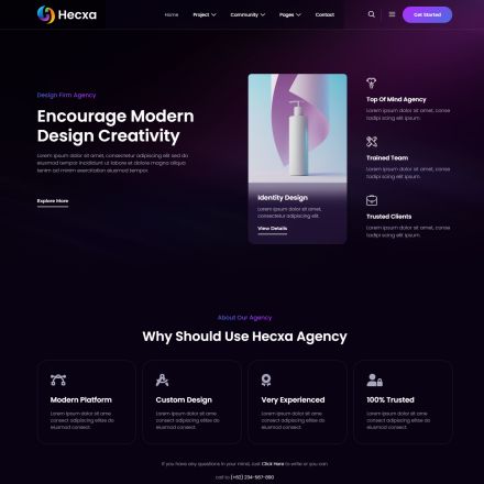 ThemeForest Hecxa