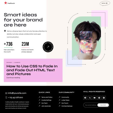 ThemeForest Herock