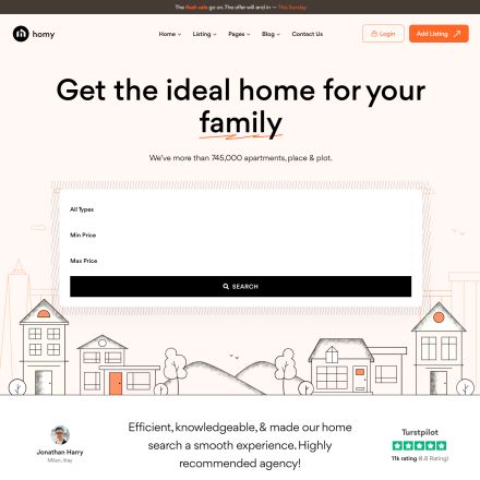 ThemeForest Homy