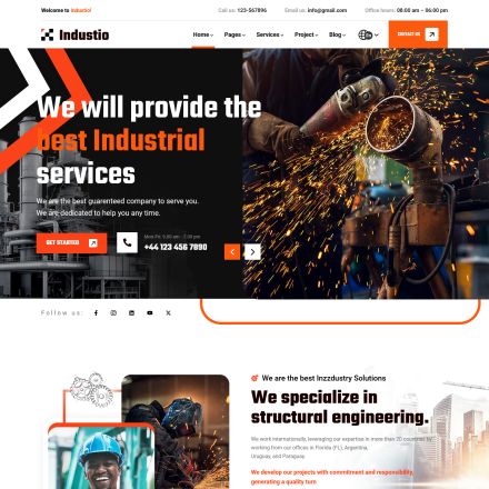 ThemeForest Industio