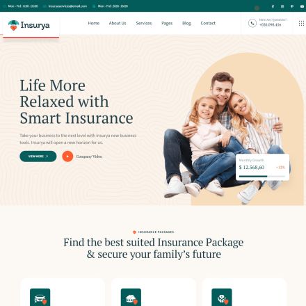 ThemeForest Insurya