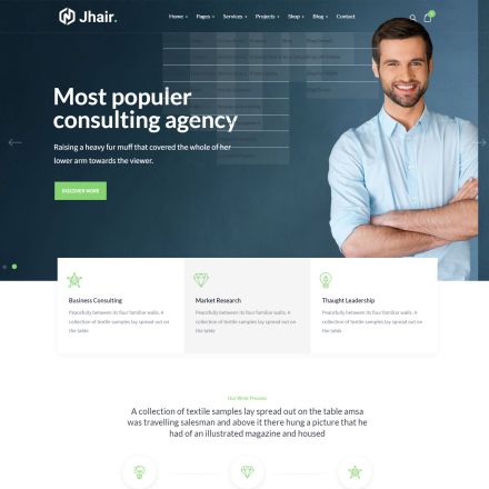 ThemeForest Jhair