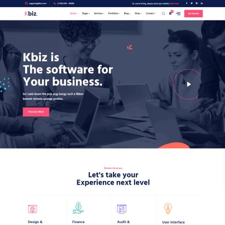 ThemeForest Kbiz