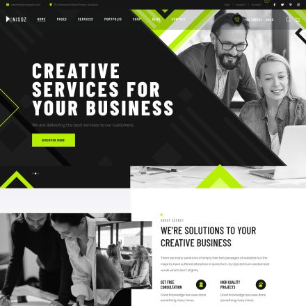 ThemeForest Nisoz