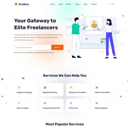 ThemeForest Prohire