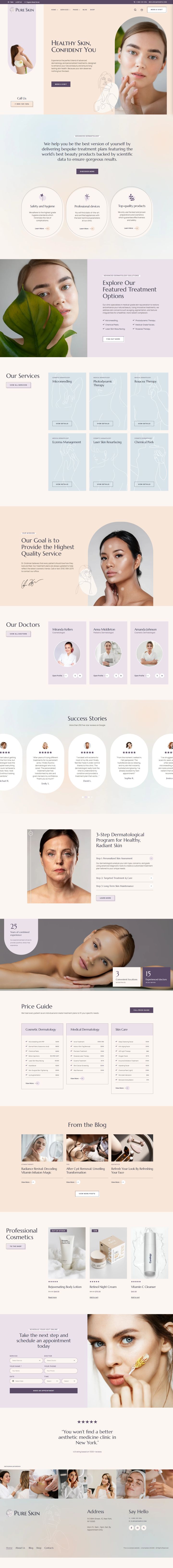 WordPress шаблон ThemeForest Pure Skin
