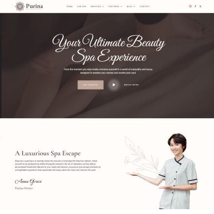 ThemeForest Purina