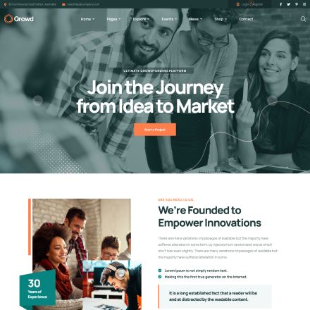 ThemeForest Qrowd