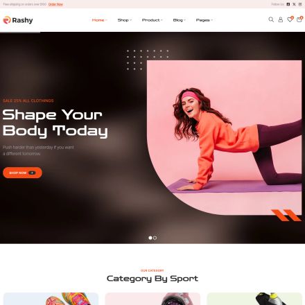 ThemeForest Rashy