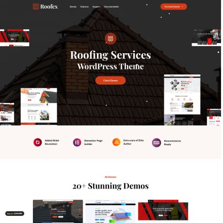 ThemeForest Roofex