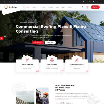 ThemeForest Roofplan