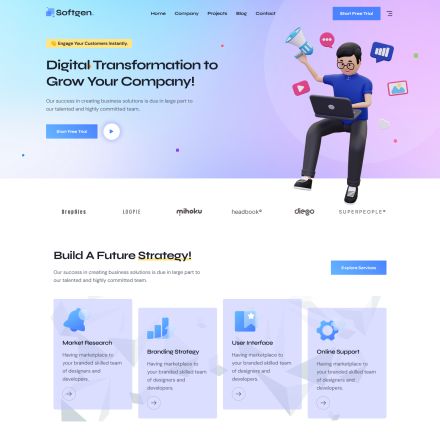 ThemeForest Softgen