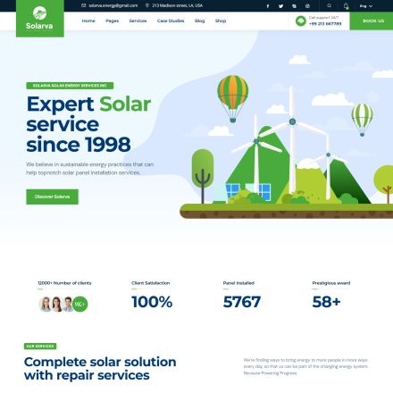 ThemeForest Solarva