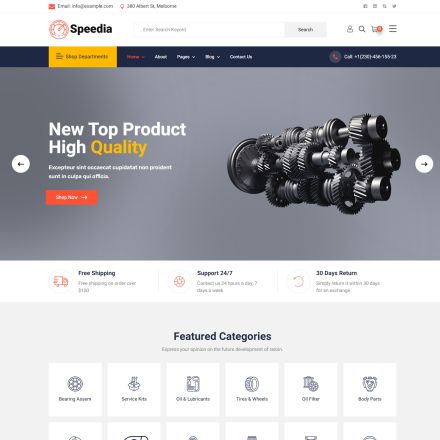 ThemeForest Speedia