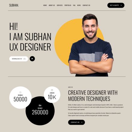 ThemeForest Subhan