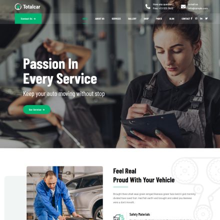 ThemeForest Total Car