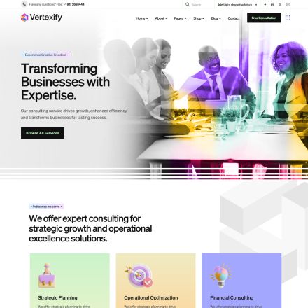 ThemeForest Vertexify