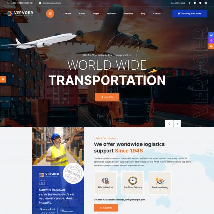 ThemeForest Vervoer