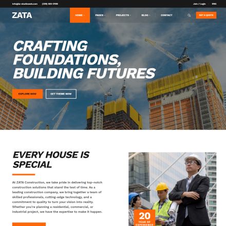 ThemeForest Zata