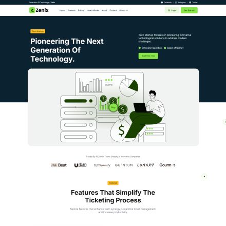 ThemeForest Zenix