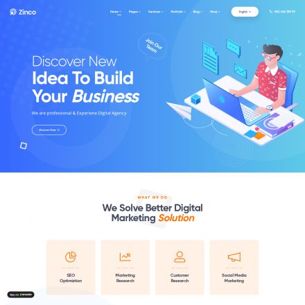 ThemeForest Zinco