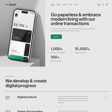 ThemeForest Zurich