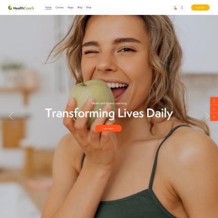 ThemeForest Health Coach