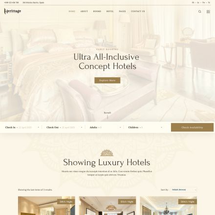 ThemeForest Herittage