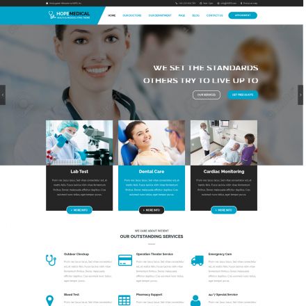 ThemeForest Hope Medical