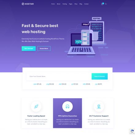 ThemeForest Hostar
