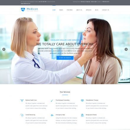 ThemeForest Medicon