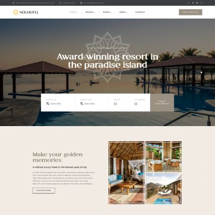 ThemeForest NouHotel