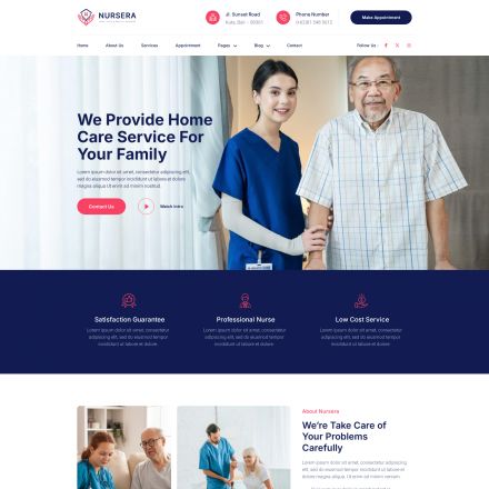 ThemeForest Nursera