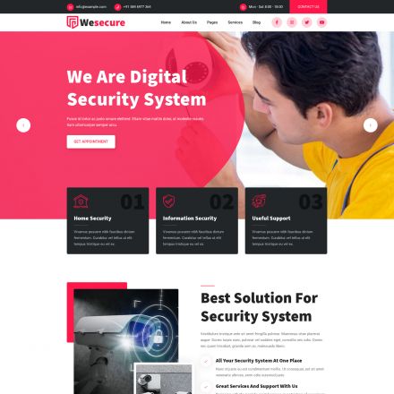 ThemeForest Wesecure