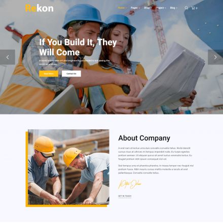 ThemeForest Rekon