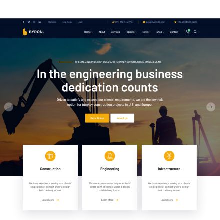 ThemeForest Byron