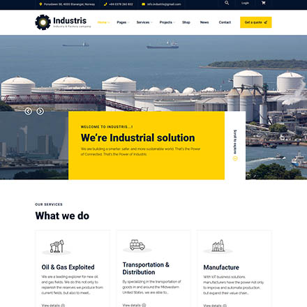 ThemeForest Industris