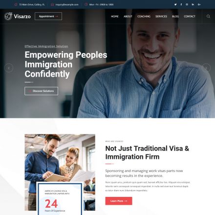 ThemeForest Visarzo