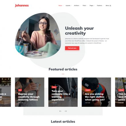 ThemeForest Johannes