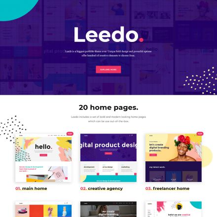 ThemeForest Leedo