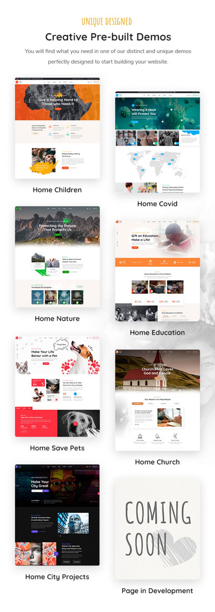 WordPress шаблон ThemeForest BigHearts