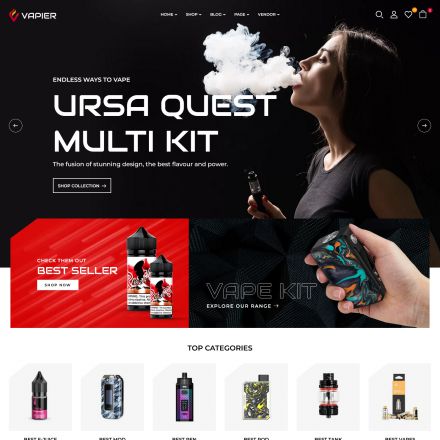 ThemeForest Vapier