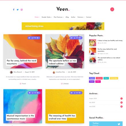 ThemeForest Veen