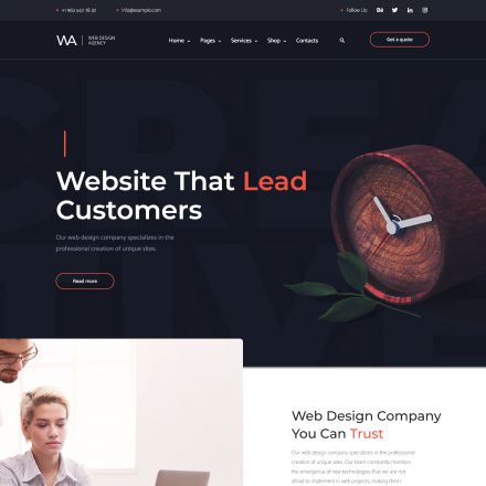 ThemeForest Wagency