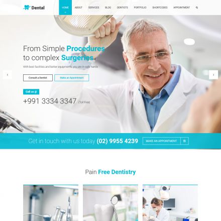 ThemeForest Dental Clinic