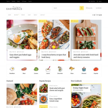 ThemeForest EasyMeals