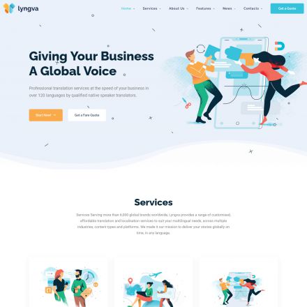 ThemeForest Lyngva