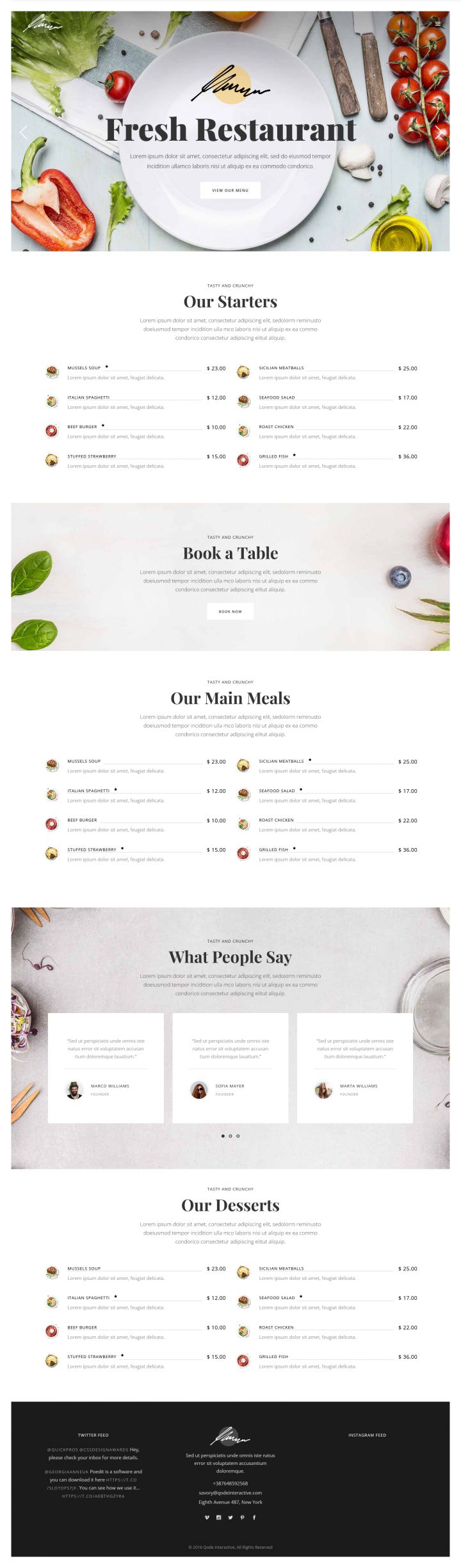 WordPress шаблон ThemeForest Savory