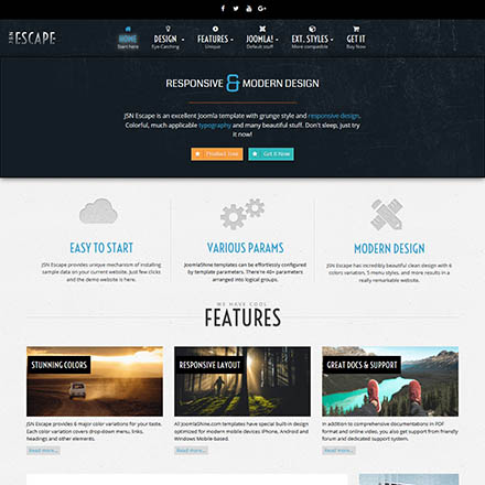 JoomlaShine Escape 2