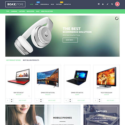 VirtuemartTemplates Boax Store